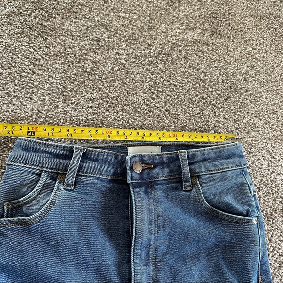 ROLLA'S Eastcoast Crop Flare Jeans - Tracey Blue Size Size 29 - Picture 14 of 15